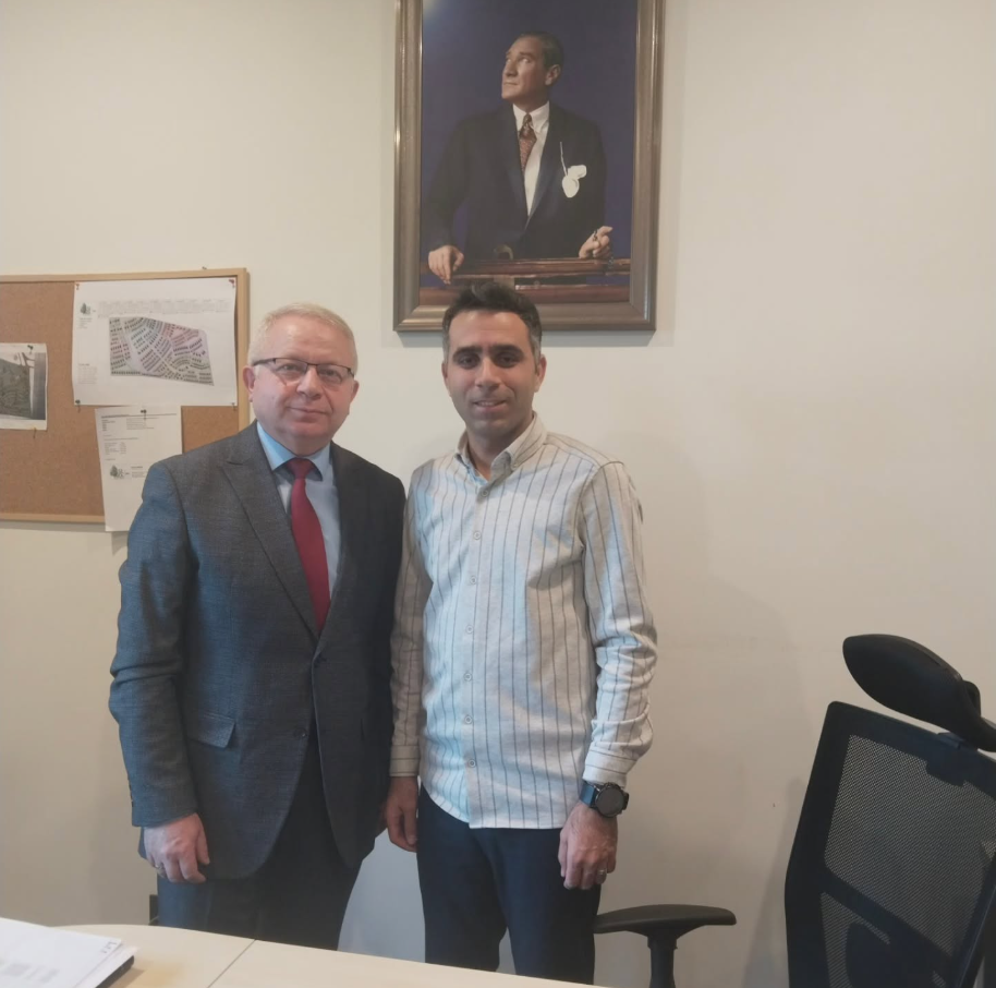 Site Müdürü Sayın İsa Atar Bey projesinde ziyaret edilmiştir.